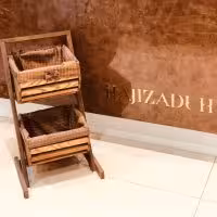 AMIN امین جا سیب پیاز  2 طبقه هلالی قهوه ای H997 29997