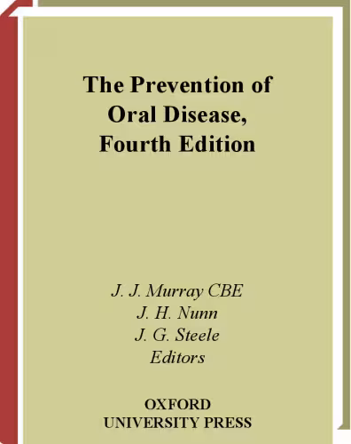 خرید و دانلود نسخه کامل کتاب The Prevention of Oral Disease