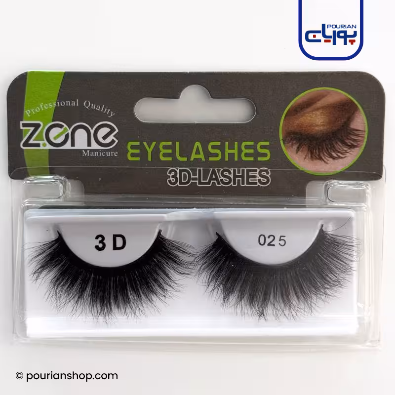 مژه مصنوعی سه بعدی 025 زد وان