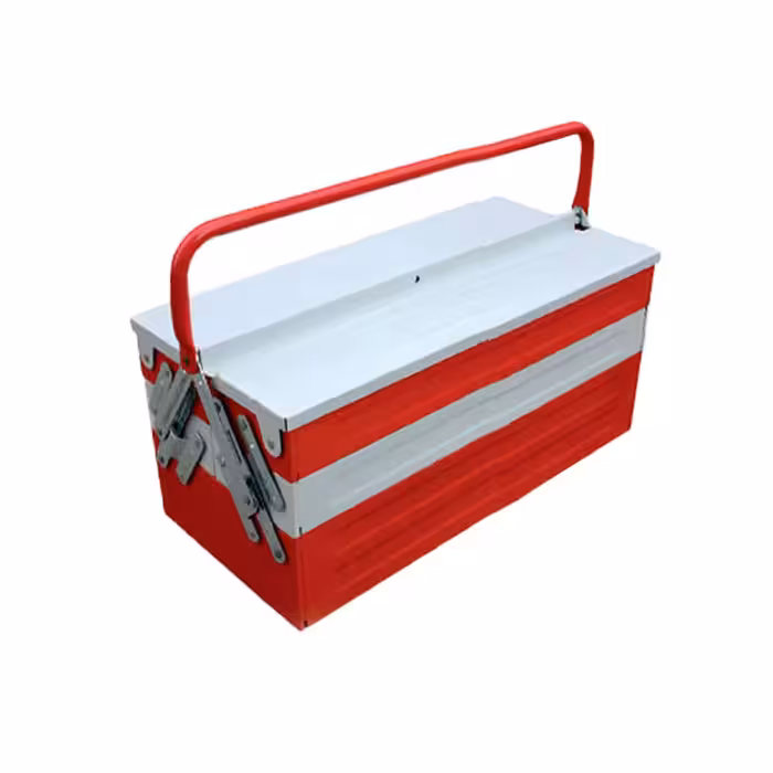 جعبه ابزار فلزی 46 سانتی 1 طبقه ایران پتک مدل TG2212