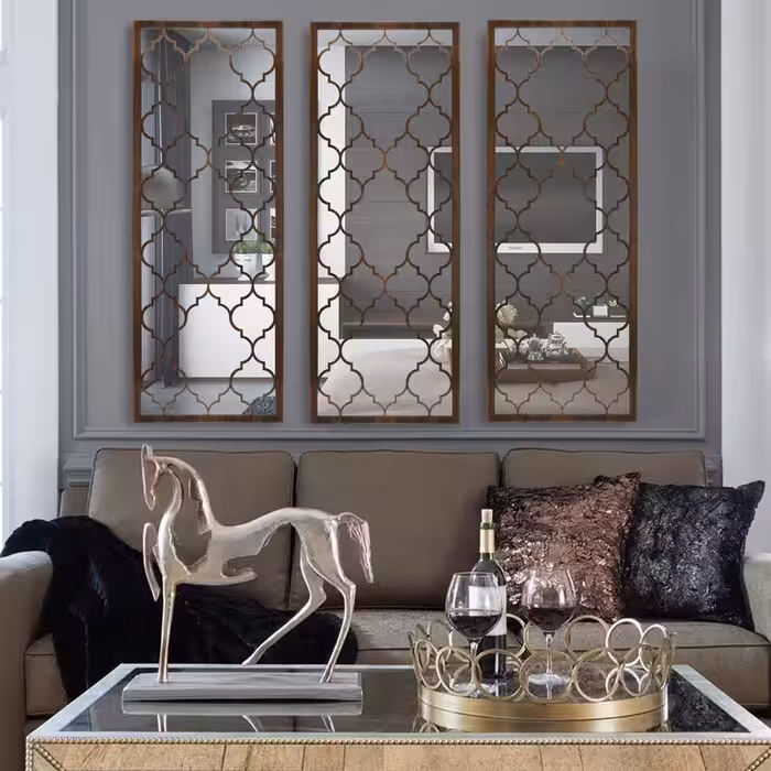 آینه مدل قدی طرح ستایش مجموعه 3 عددی