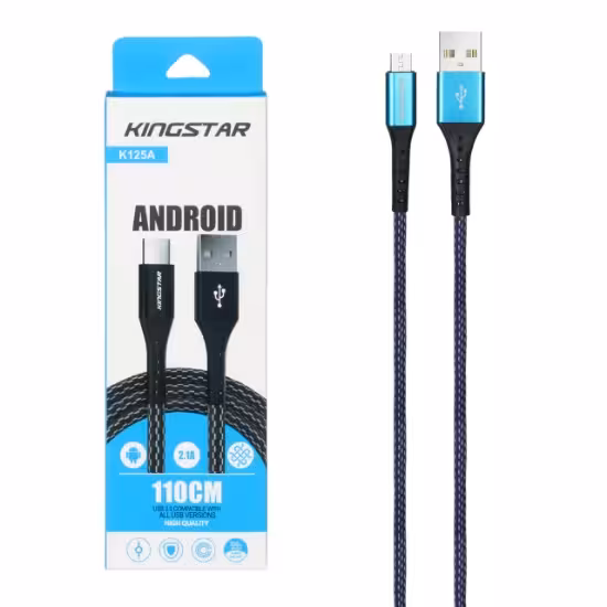 کابل تبدیل USB به MICRO-USB کینگ استار مدل K125A