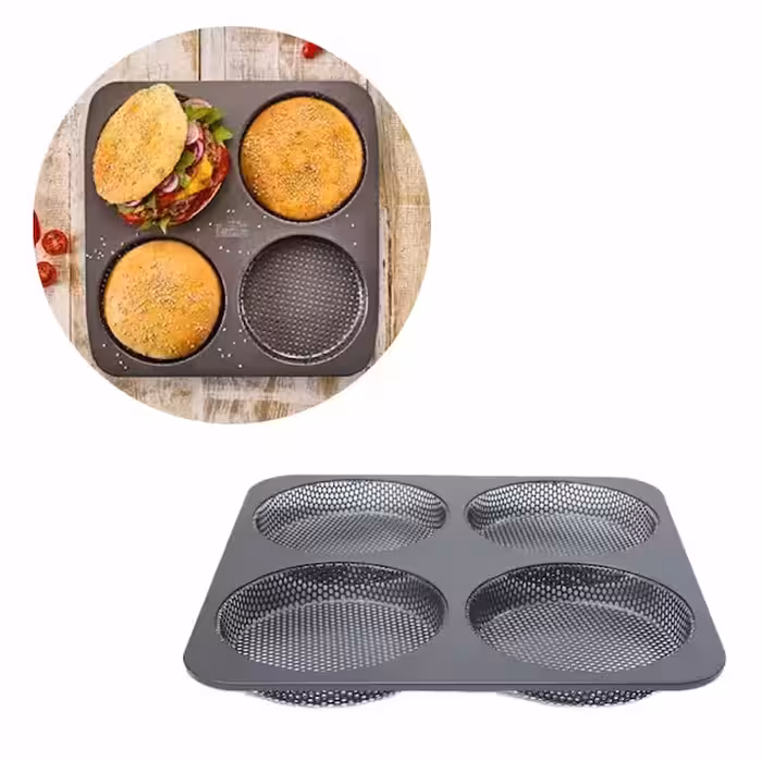 قالب تفلون پانچی نان همبر