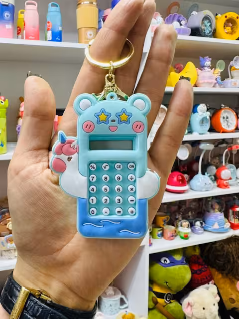 جاکلیدی ماشین حساب دار طرح یونیکورن 3