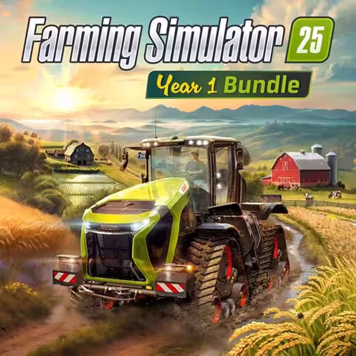 اکانت اشتراکی FARMING SIMULATOR 25 – YEAR 1 BUNDLE استیم