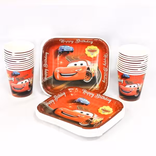 بشقاب لیوان طرح مک کویین