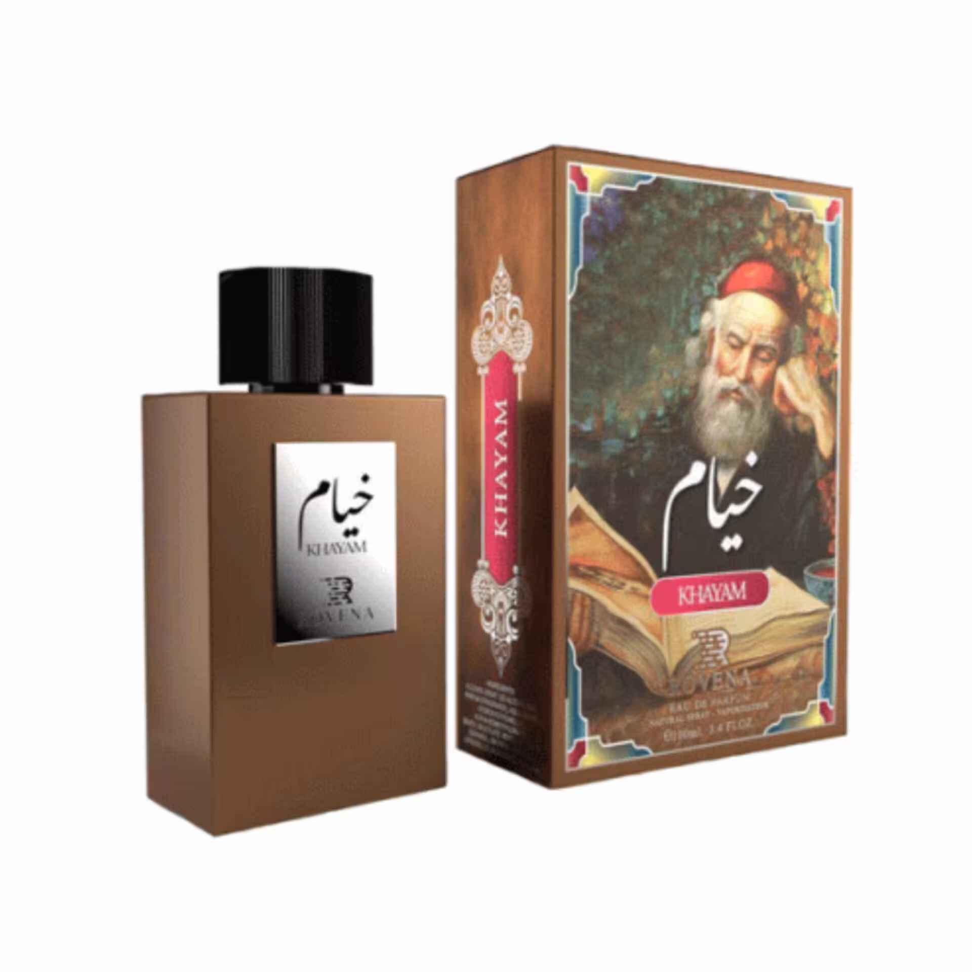 ادکلن زنانه مردانه روونا مدل خیام رایحه توسکان لدر حجم 100 میل