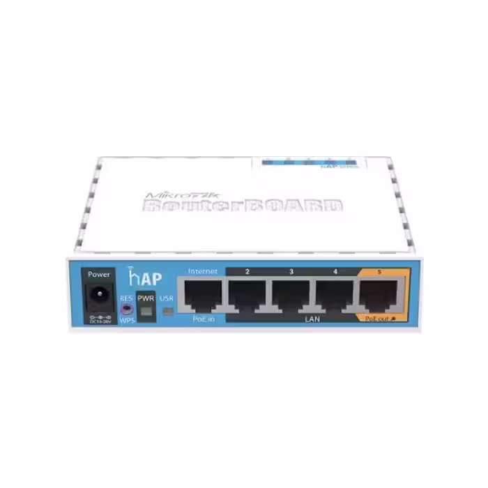 روتر و اکسس پوینت بیسیم mikrotik مدل RB952Ui-5ac2nD | hAP ac lite