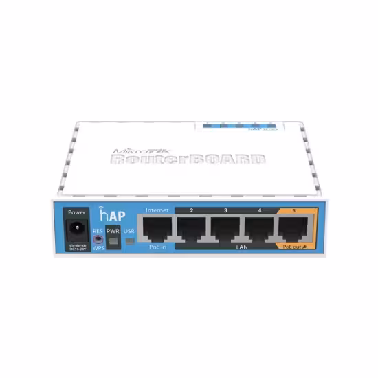 روتر و اکسس پوینت بیسیم mikrotik مدل RB952Ui-5ac2nD | hAP ac lite