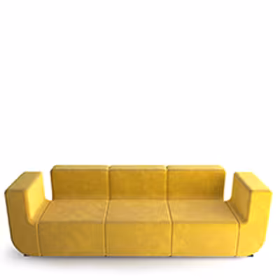 مبل سه نفره هلگر مدل Cute کد SF-116-03