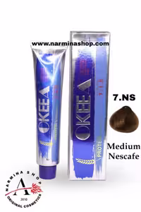 رنگ مو اکیا شماره 7ان اس MEDIUM NESCAFE