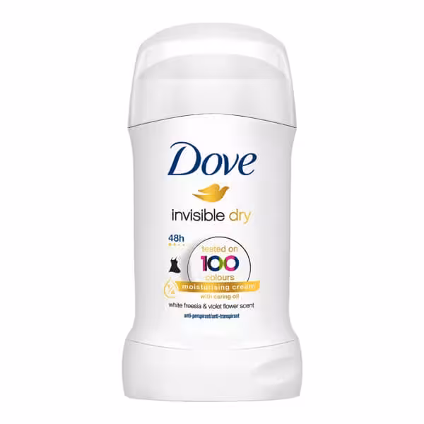 استیک ضد تعریق زنانه داو مدل Invisible Dry حجم 40 گرم