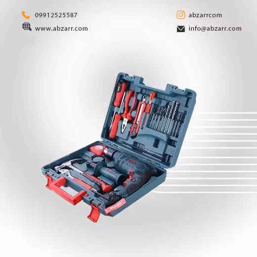 کیت دریل 13 میلیمتری چکشی 650 وات مدل RS-0001 رونیکس Ronix (( اقساط یک ساله ))