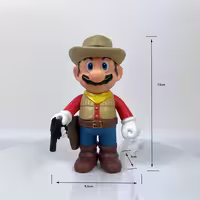 اکشن فیگور ماریو با لباس گاوچران Super Mario Bros