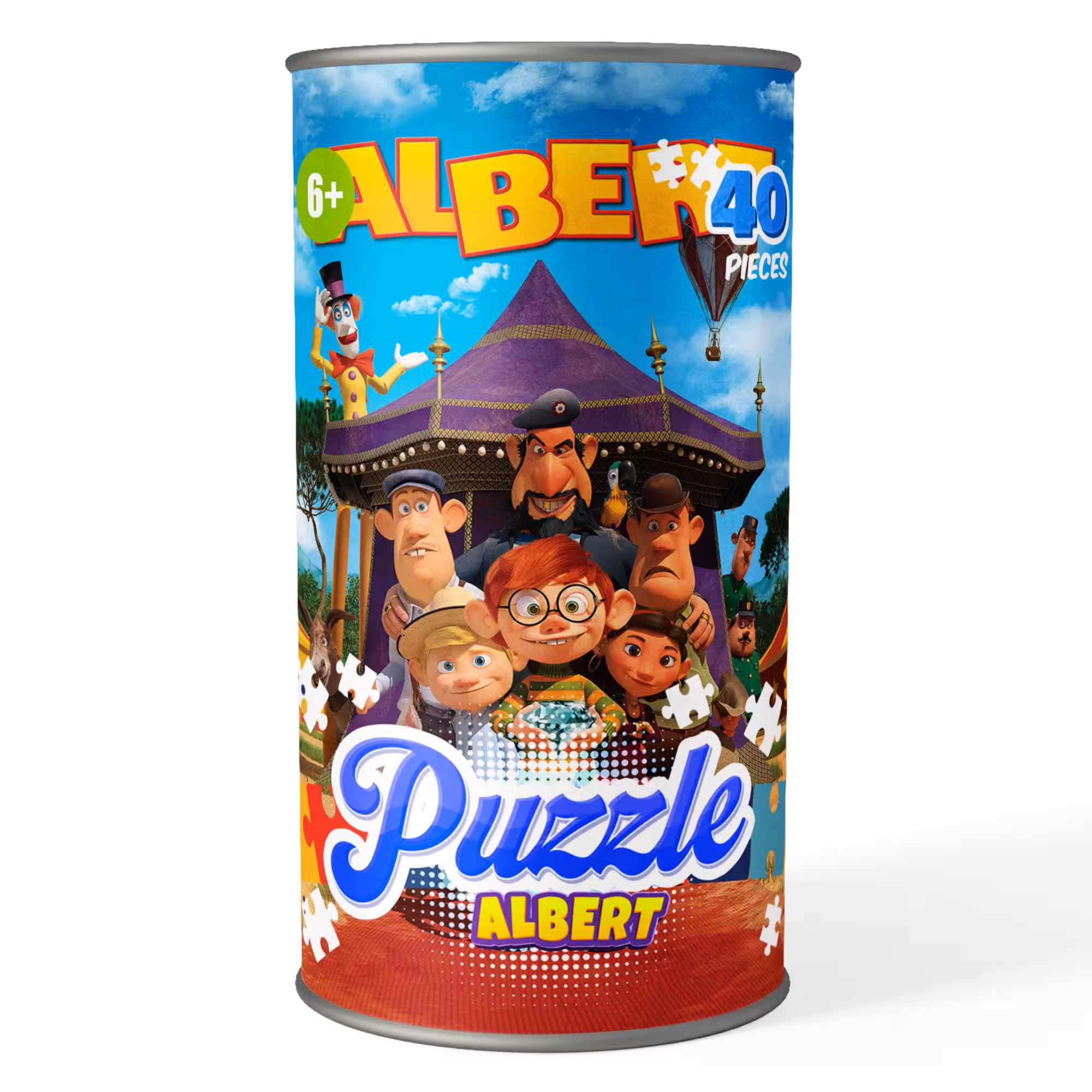 پازل 40 تکه کارتون آلبرت
