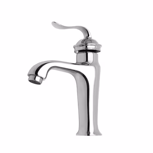 شیر روشویی مدل بامبو کروم