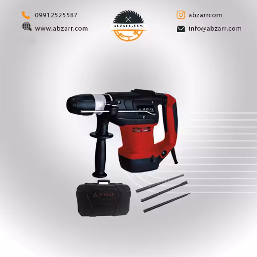 دریل بتن کن چرخشی 32 میلیمتر دور متغیر با کیف و قلم محک مدل HDM-32H (( اقساط یک ساله ))