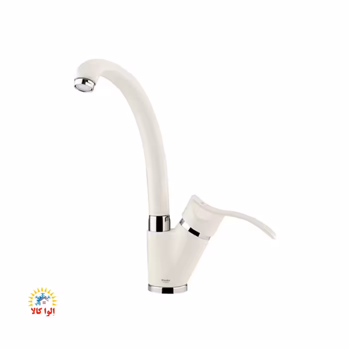 شیر ظرفشویی شودر مدل اپال شیری کروم