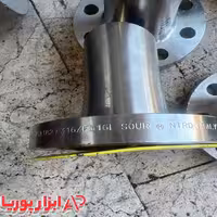 فلنج لانگ گلودار سایز 2به 6 اینچ STD کلاس 300 SOUR , به طول 132میلیمتر