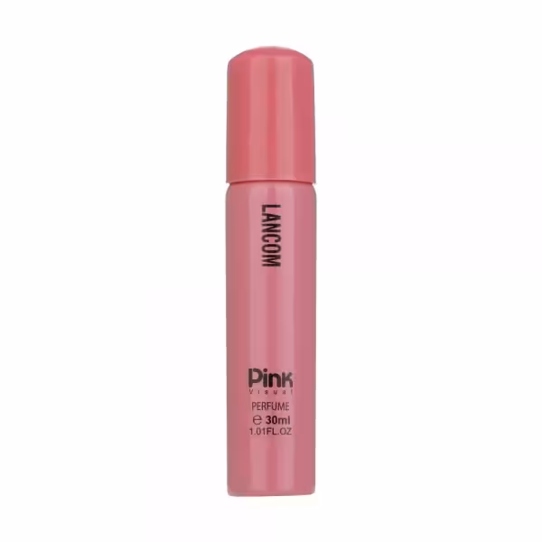 عطر جیبی زنانه پينک ویژوال مدل Lancom(ادکلن 30 میل اسکلاره) Pink visual Lancom Eau De Parfum For Women 30ml