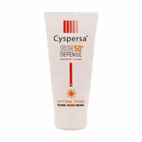 کرم ضدآفتاب SPF50 رنگی (طبیعی) روشن‌کننده سیسپرسا 50 میلی‌لیتر Cyspersa