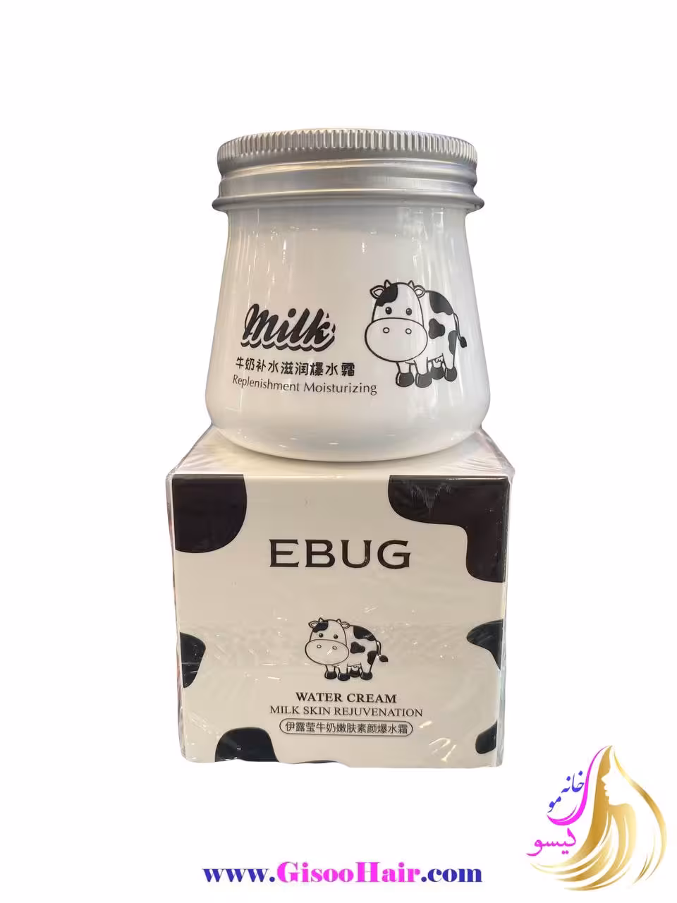 کرم آبرسان شیر گاو حجم 80 گرم ایباگ