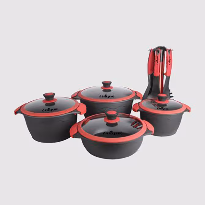 سرویس قابلمه 15 پارچه سرامیکی یونیک کد 8765 (خارجی)