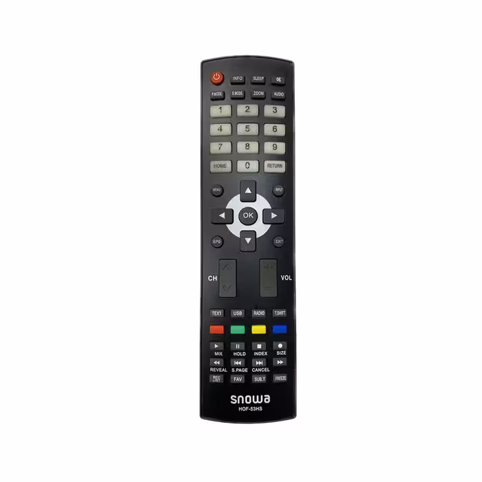 ریموت کنترل تلویزیون اسنوا مدل 53HS