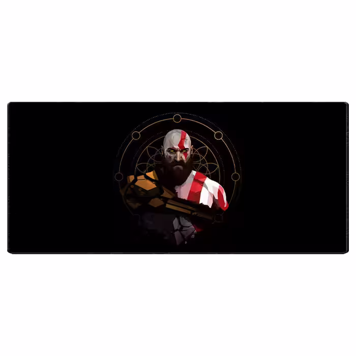ماوس پد گیمینگ طرح Kratos
