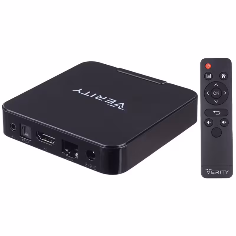 اندروید تی وی باکس Verity مدل V-AB9111 به همراه ریموت کنترل