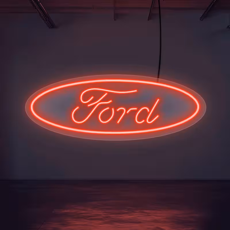 تابلو نئون ماشین و موتور کد DRIVE007