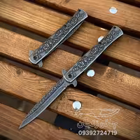 چاقو خوشگل خارجی طرح گل مدل گادفادر