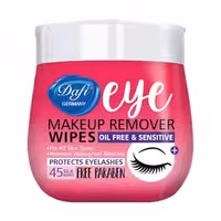 دستمال مرطوب پاک کننده آرایش چشم 45 برگی دافی