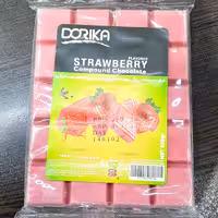 شکلات تخته ای دریکا با طعم توت فرنگی