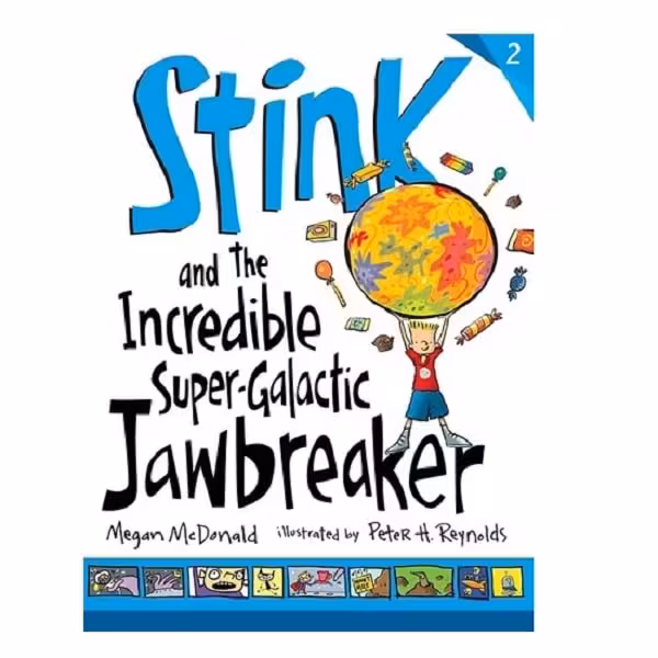 کتاب Stink and the Incredible Super-Galactic Jawbreaker