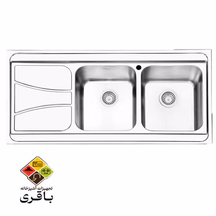 سینک پرنیان استیل 1112