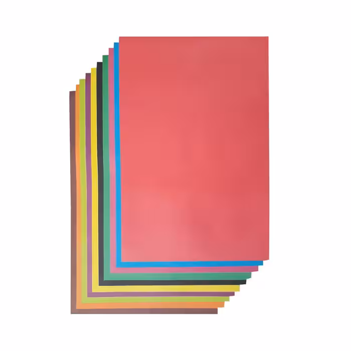 مقوا رنگی سایز 50x70 سانتی متر کد 3 بسته 10 عددی | چاوه