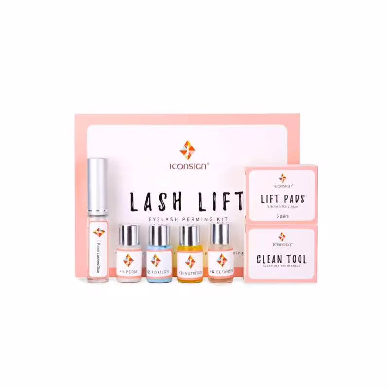 پک لیفت مژه و ابرو لش لیفت آیکون ساین