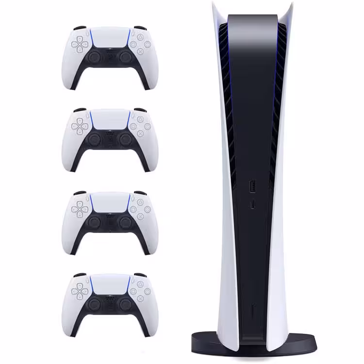 باندل PlayStation 5 Digital   چهار کنترلر