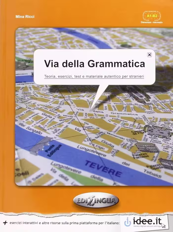 ویا دلا گرمتیکا | کتاب ایتالیایی Via della Grammatica