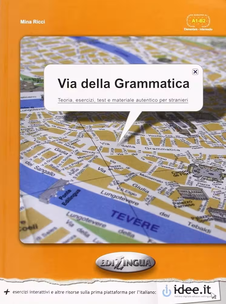 ویا دلا گرمتیکا | کتاب ایتالیایی Via della Grammatica