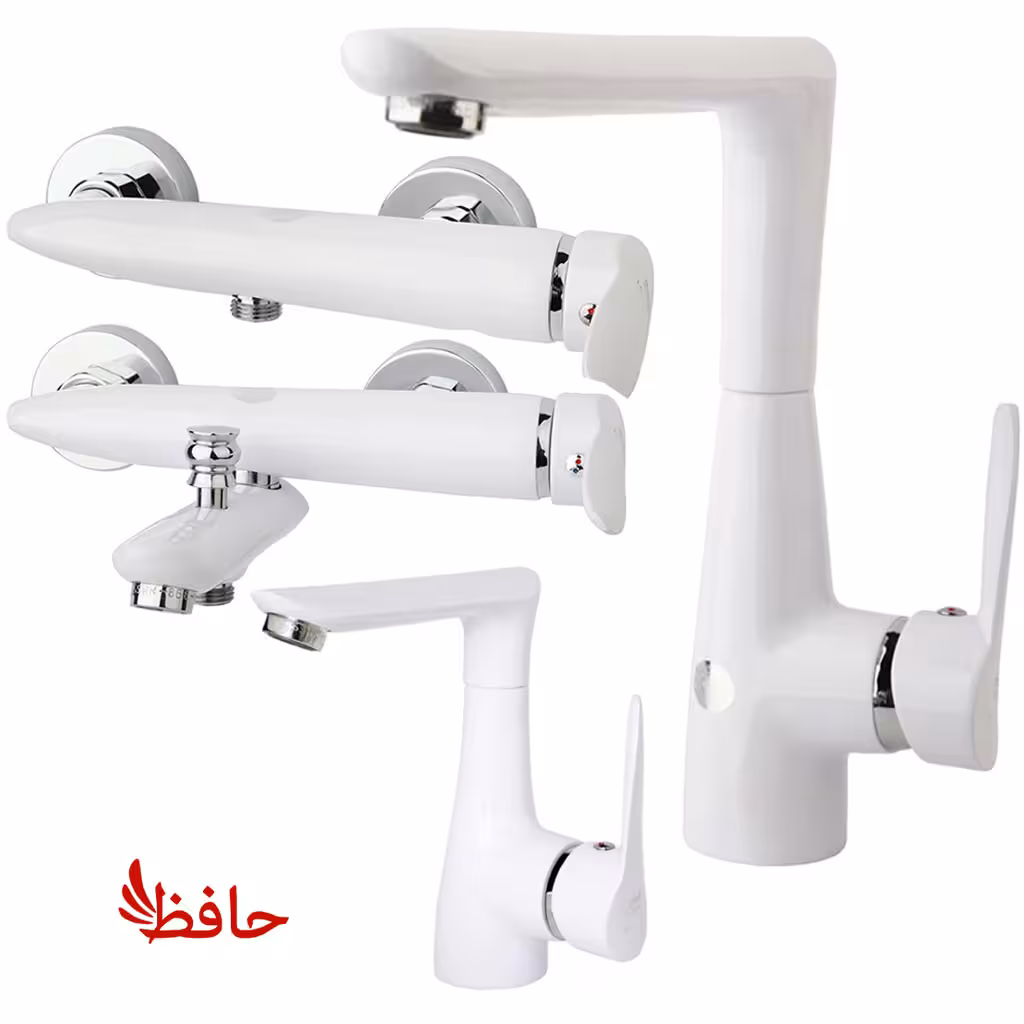 ست شیرالات راسان مدل رابیت سفید