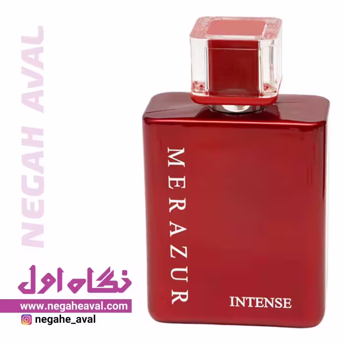 ادکلن مردانه INTENSE مرازور حجم 100 میلی لیتر