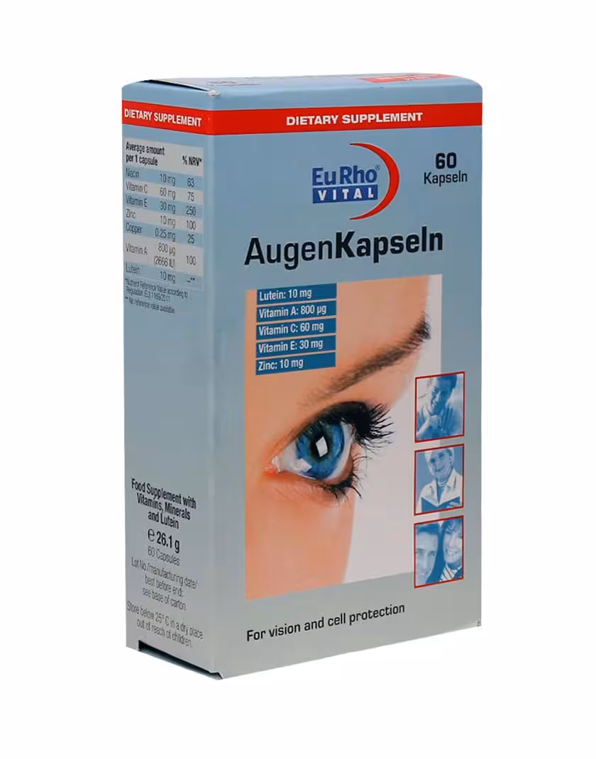 کپسول اوژن یوروویتال 60 عددی