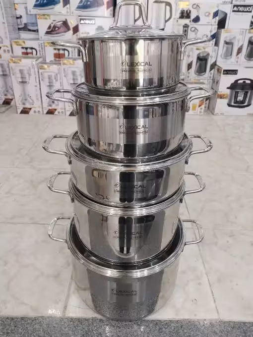 سرویس قابلمه استیل لکسیکال مدل 80710 / LEXICAL SCC-80710-30S