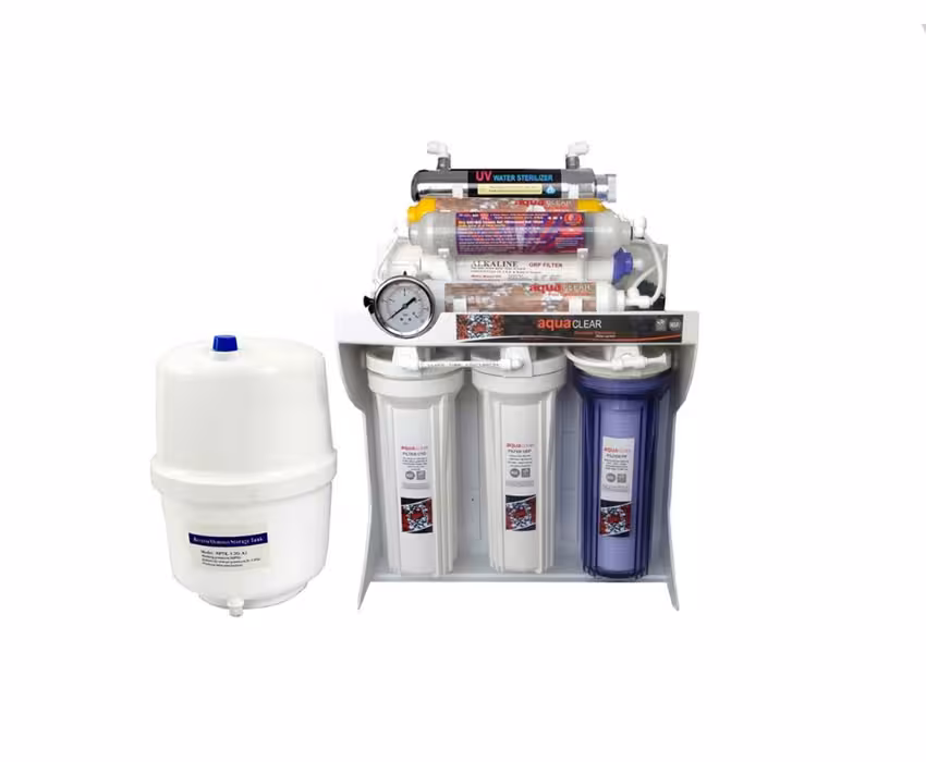 دستگاه تصفیه آب خانگی آکوا کلیر 9 مرحله ای مدل RO-CUV197
