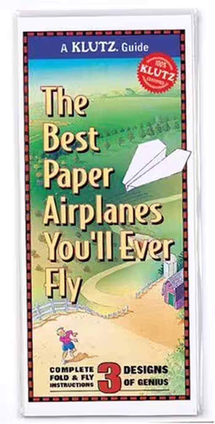 خرید و دانلود نسخه کامل کتاب The Best Paper Airplanes You'll Ever Fly - PDF