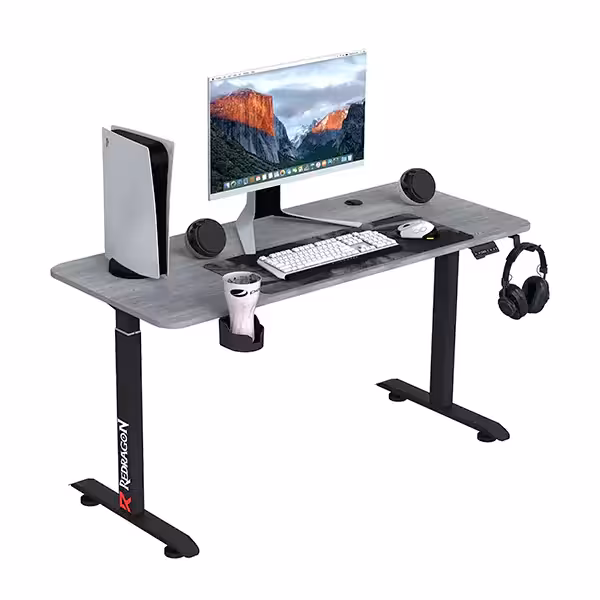 میز گیمینگ موتور دار ردراگون GD-3500G-M طراحی مینیمال طوسی