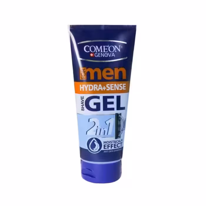 ژل اصلاح 2 در 1 کامان آبرسان و ضد حساسیت COME’ON Hydra Sense Shave Gel