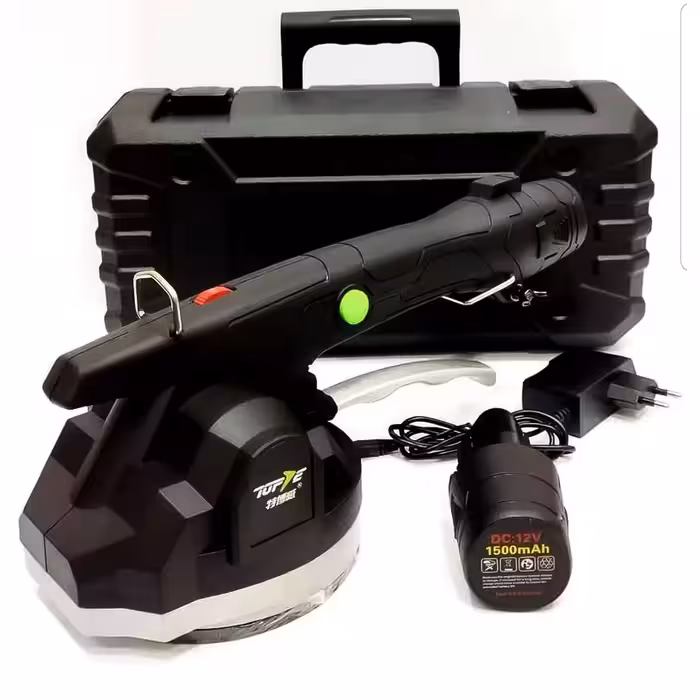 چکش ویبره کاشی و سرامیک شارژی تاپ وی مدل DC12V